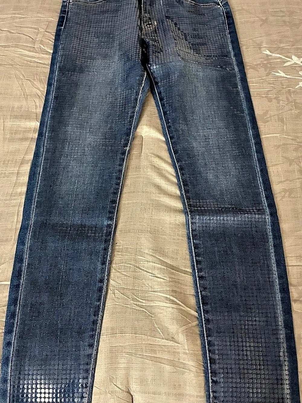 NYDJ Marilyn Straight Leg Jeans in Blue Size large NWT